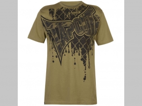 Tapout olivovo zelené pánske tričko materiál 100%bavlna